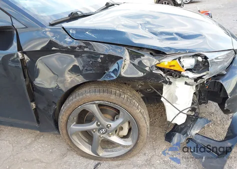 2019 Hyundai Veloster 2.0 z USA, uszkodzony, nr VIN KMHTG6AF1KU013510